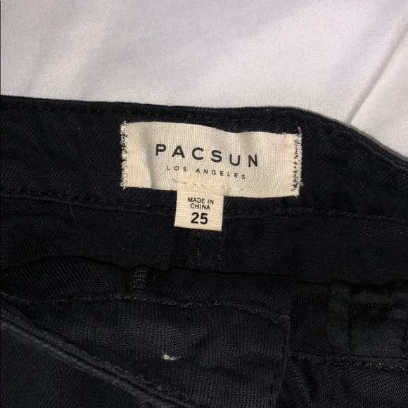 PacSun Black Denim Skirt - Picture 4 of 4